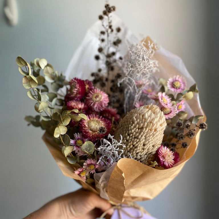 Everlasting Wildflower Bouquet - Medium