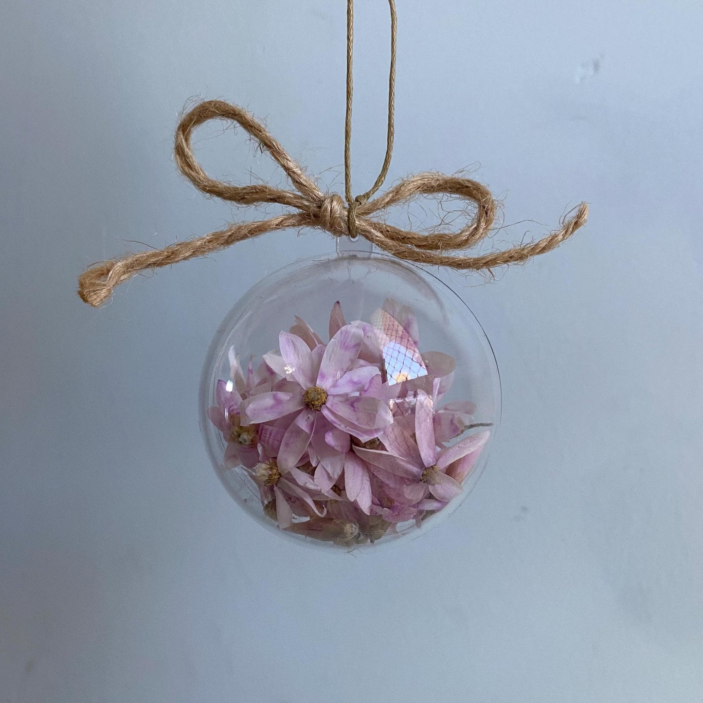 Pink Daisy Bauble - Small
