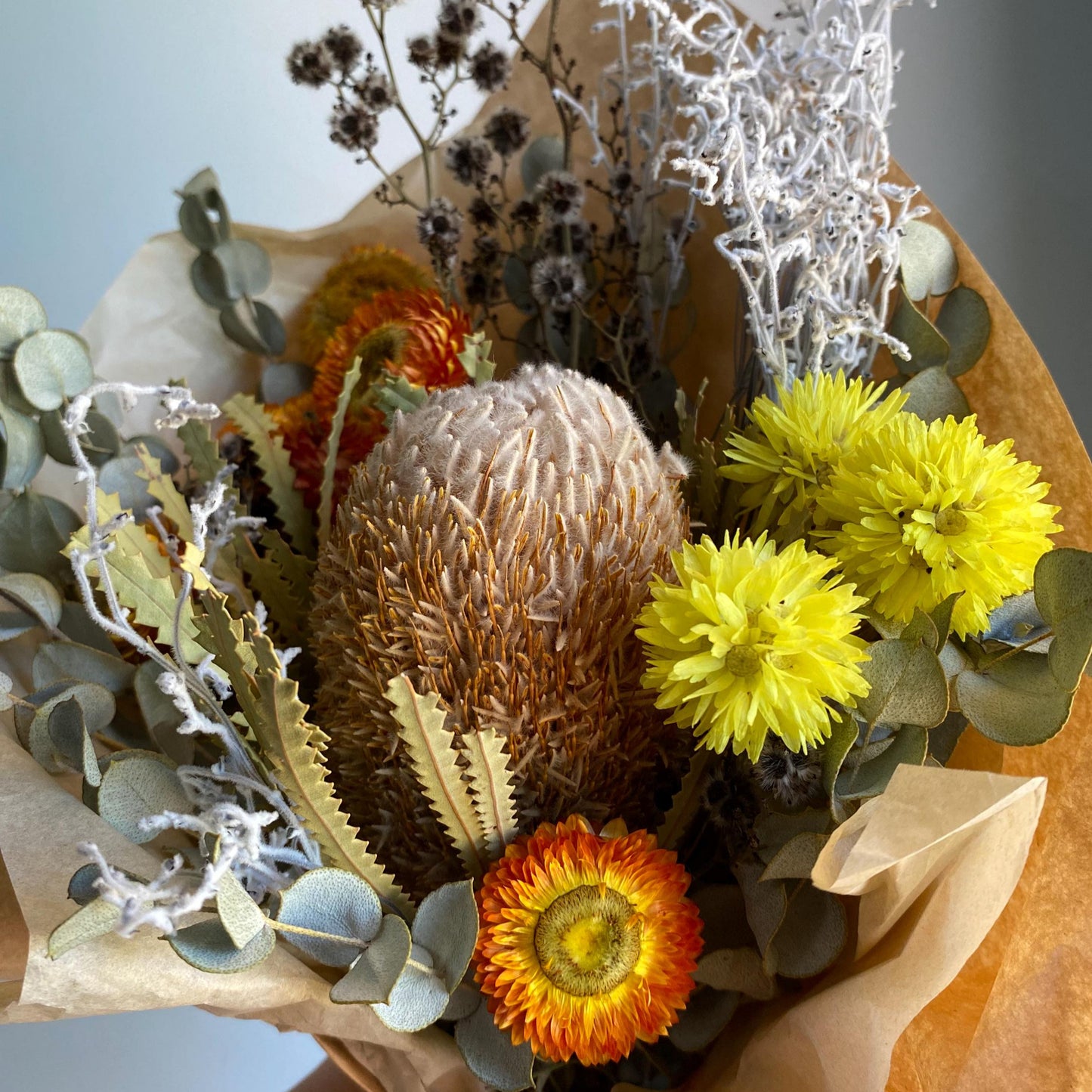 Everlasting Wildflower Bouquet - Medium
