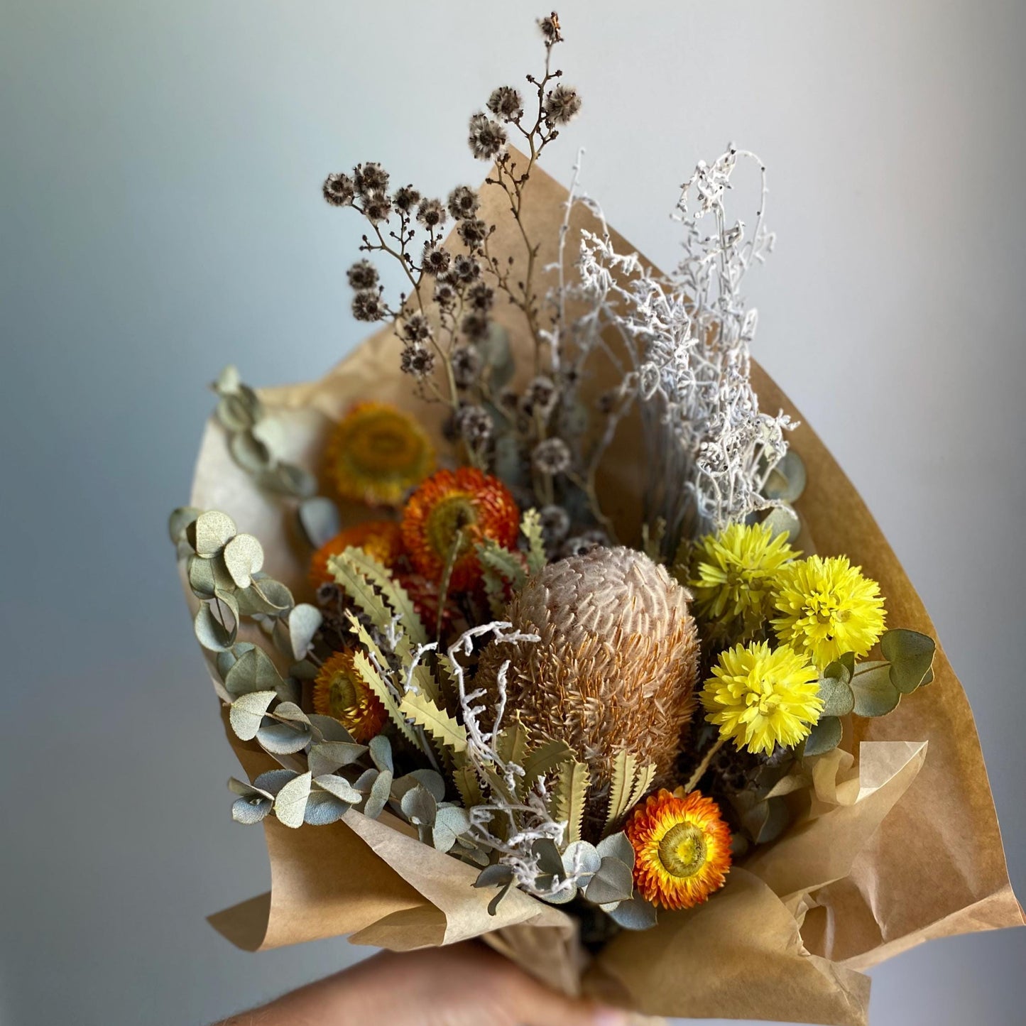 Everlasting Wildflower Bouquet - Medium