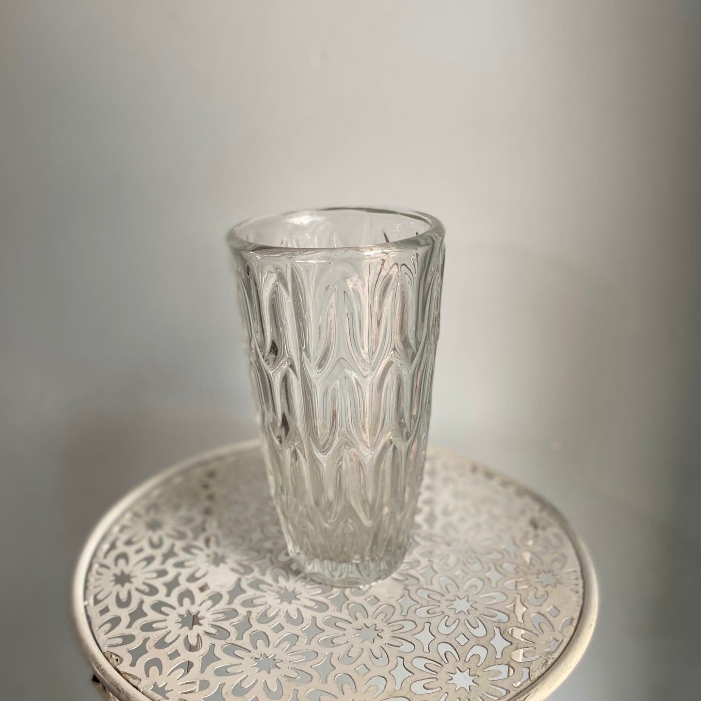 Mottled Glass Vase