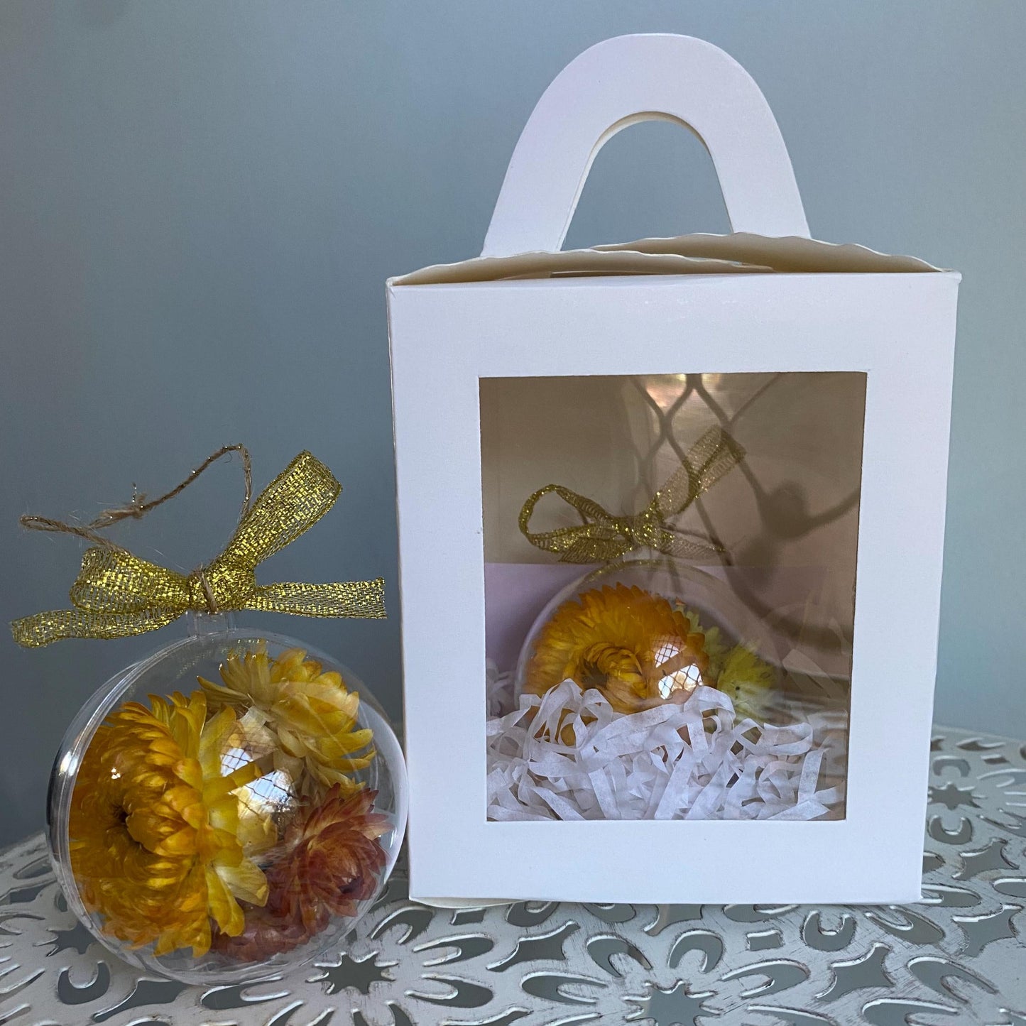 Everlasting Wildflower Baubles - Small