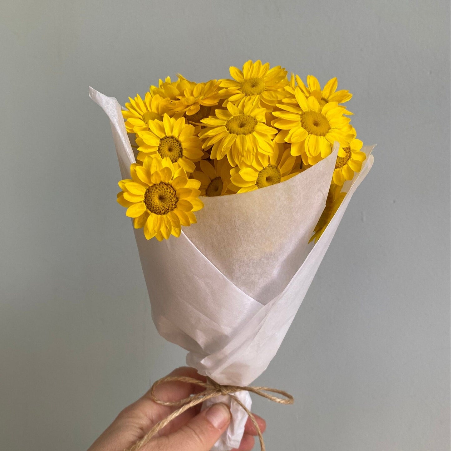 Golden Everlastings Bouquet