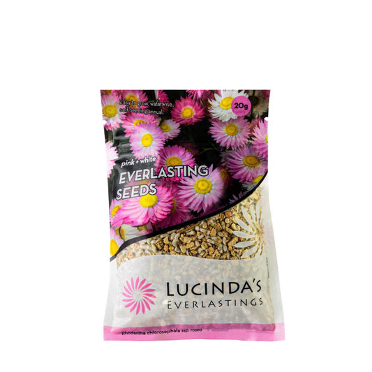 Lucinda's Everlastings 10 g Seed Packet