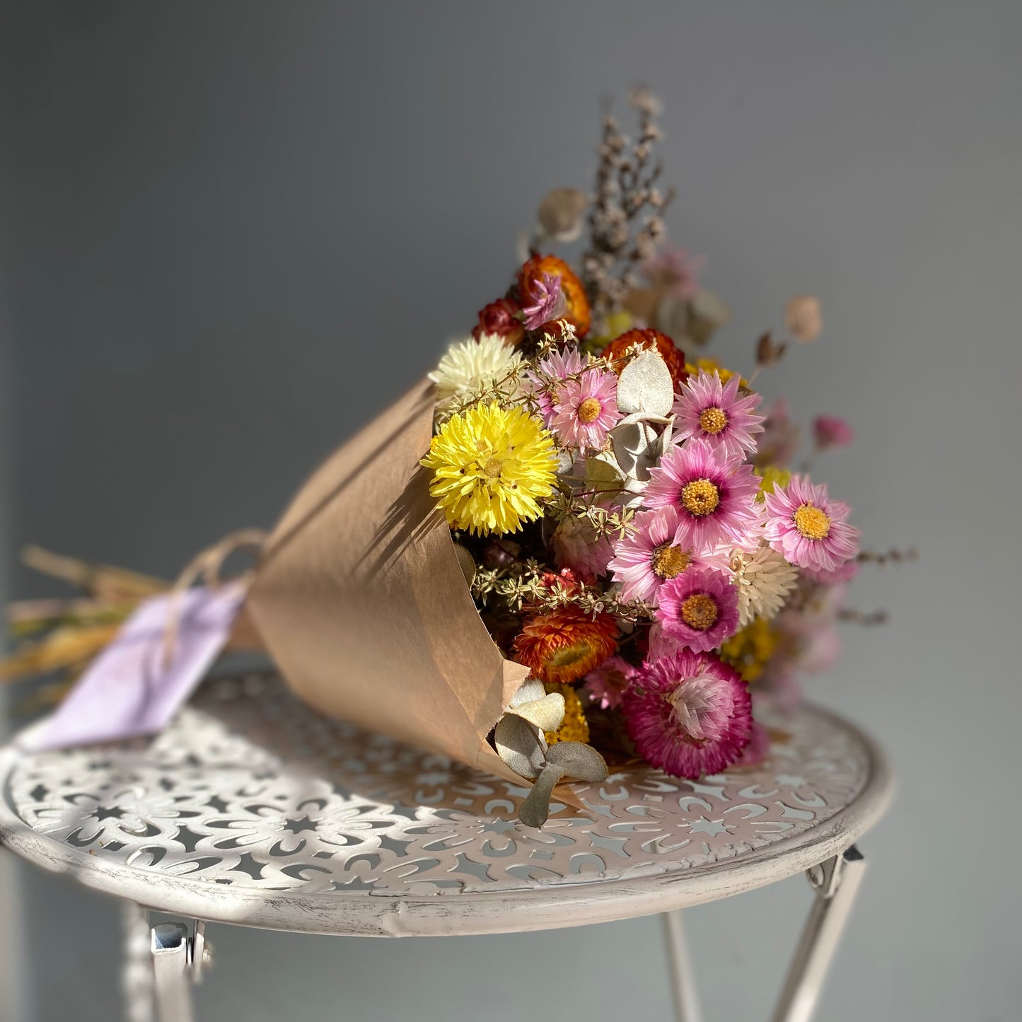 Everlasting Daisy Bouquet - Small - Vibrant and Colourful