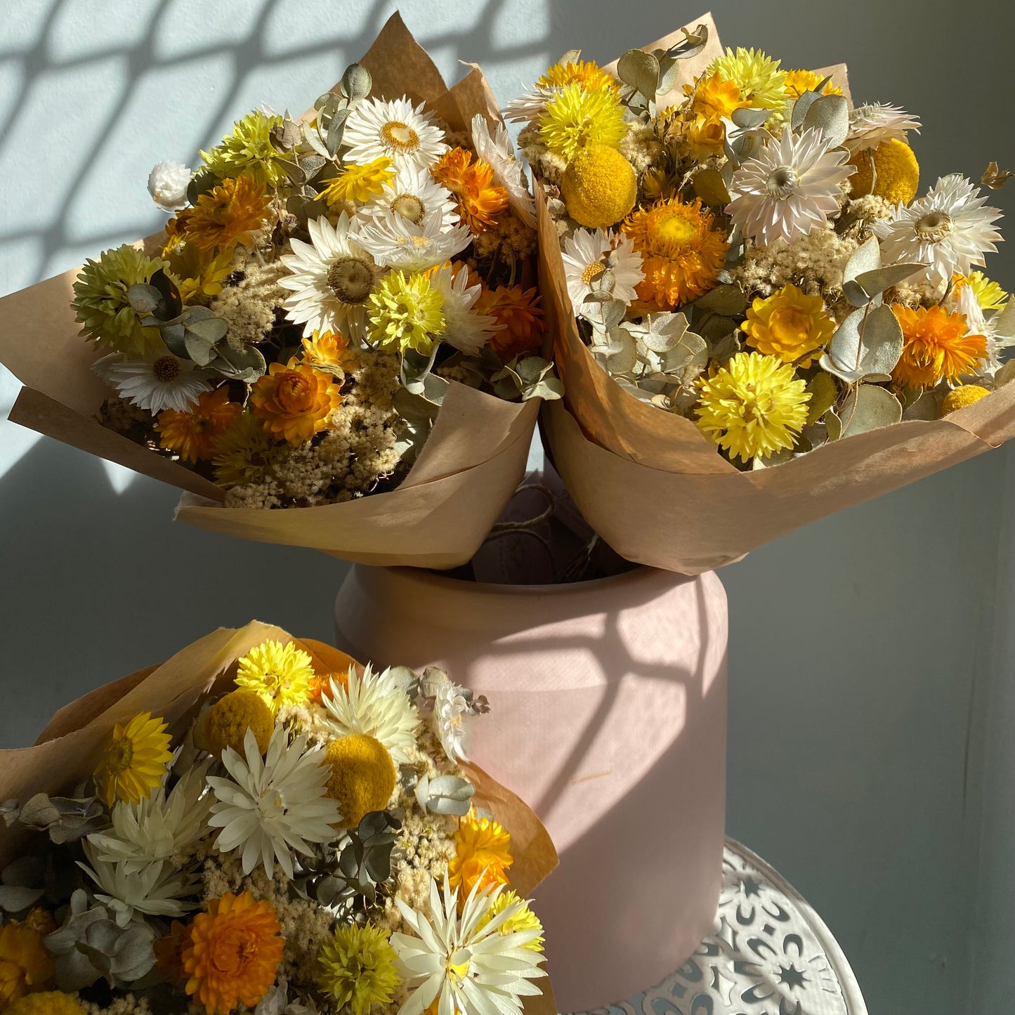 Everlasting Daisy Bouquet - Small - Sunny and Joyful