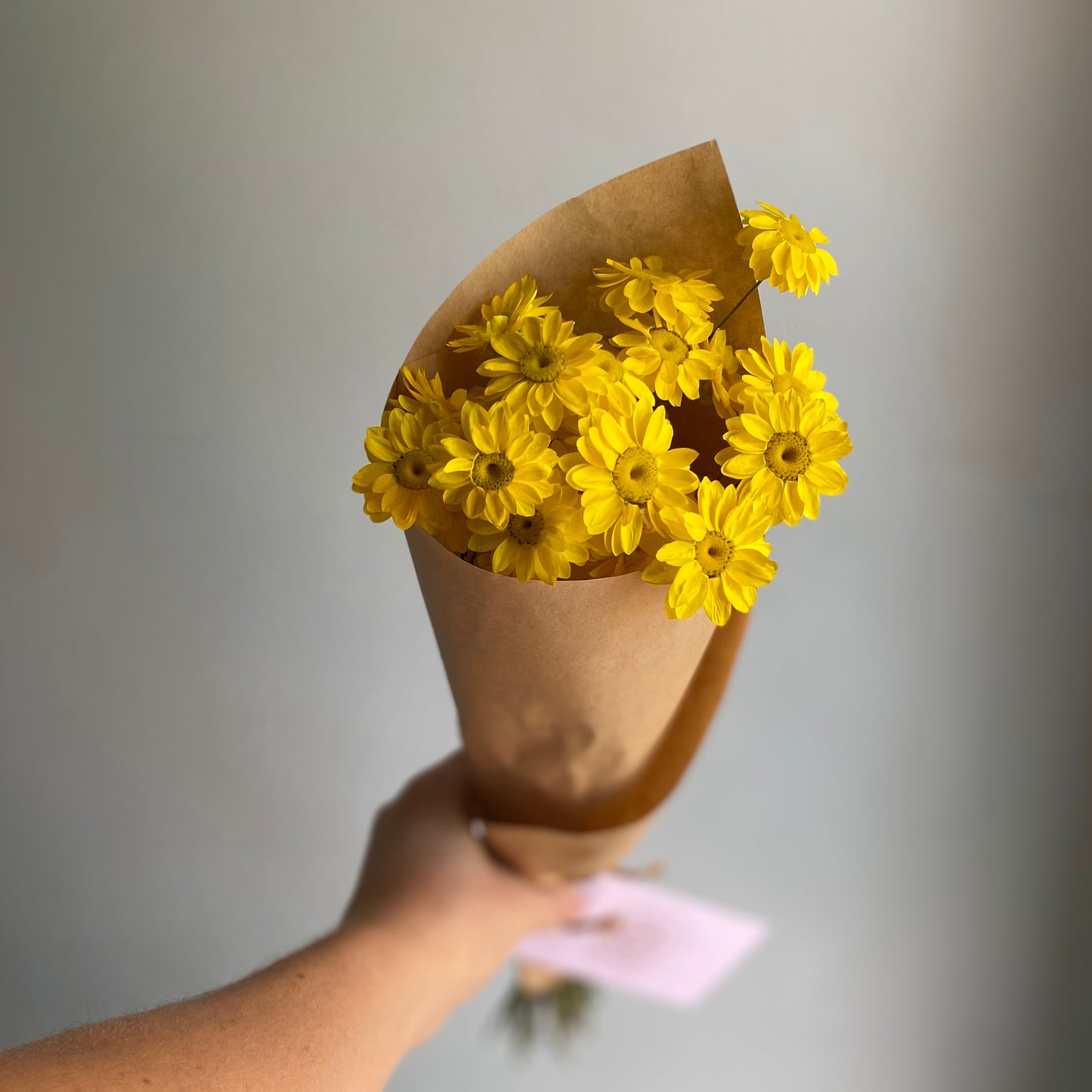 Golden Everlasting Daisy Bouquet