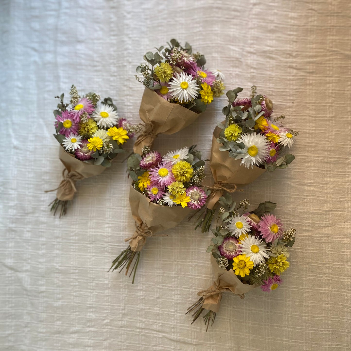 Everlasting Daisy Bouquets - Mini - Vibrant & Colourful