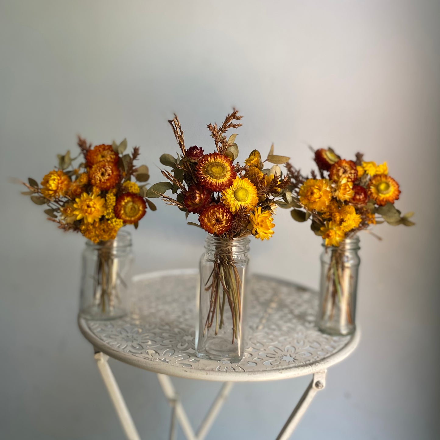 Everlasting Daisy Bouquet - Mini - Warm & Earthy