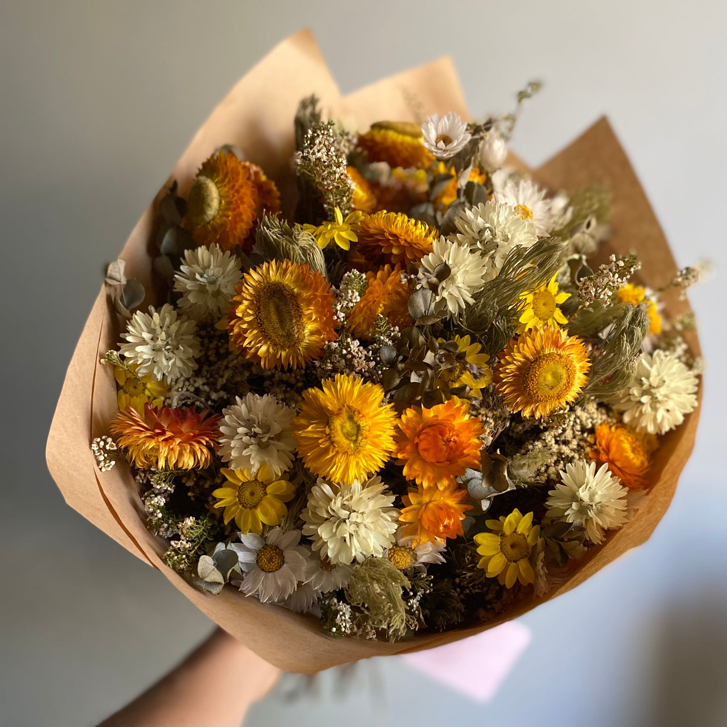Everlasting Daisy Bouquet - Medium - Sunny & Joyful