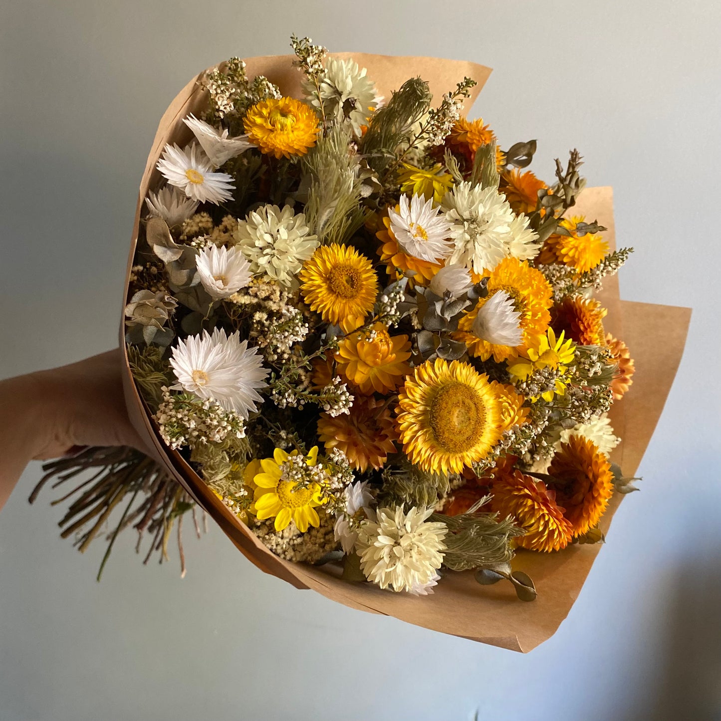 Everlasting Daisy Bouquet - Medium - Sunny & Joyful