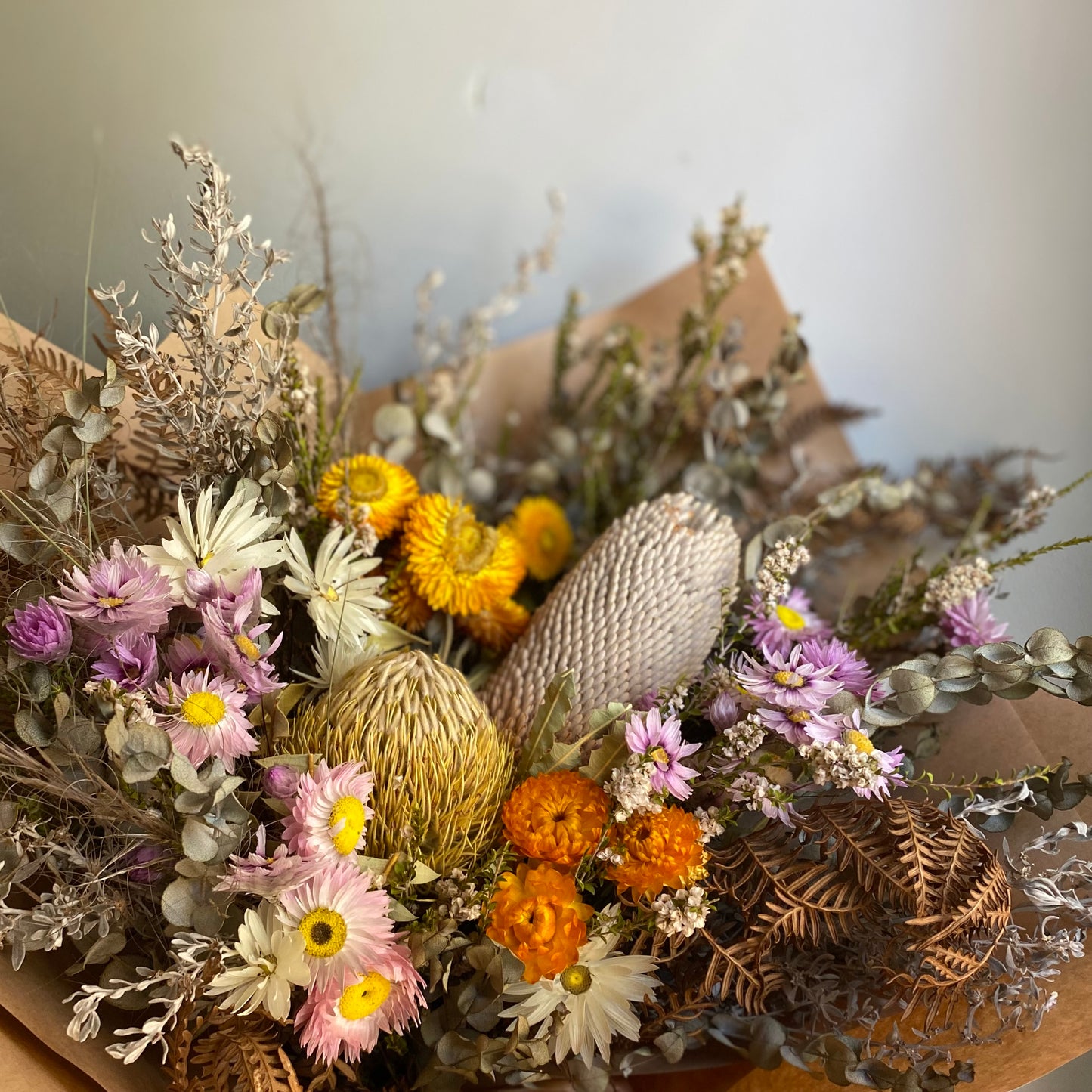 Everlasting Wildflower Bouquet - LARGE