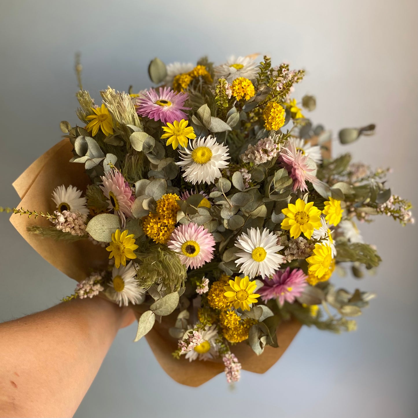 Everlasting Daisy Bouquet - Small - Vibrant and Colourful