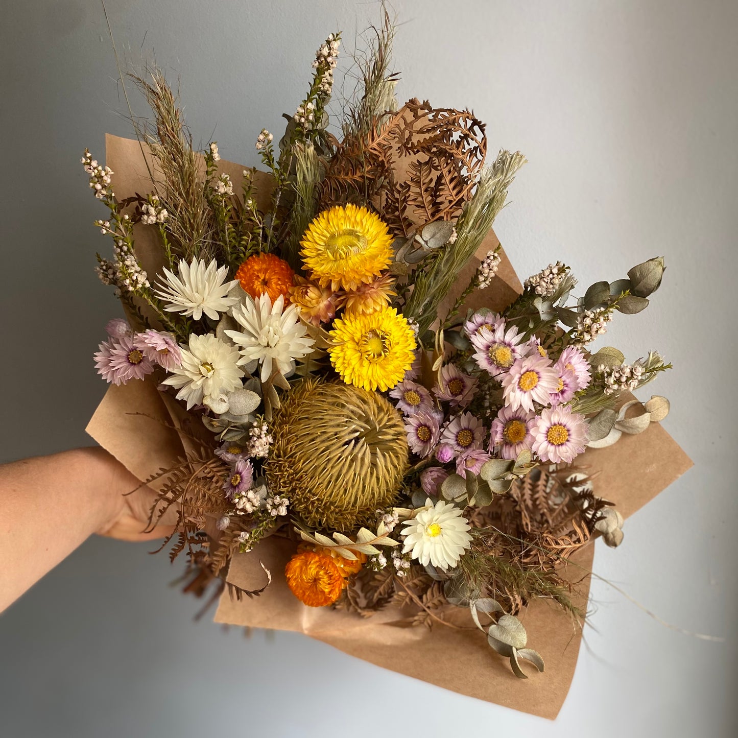 Everlasting Wildflower Bouquet - SMALL