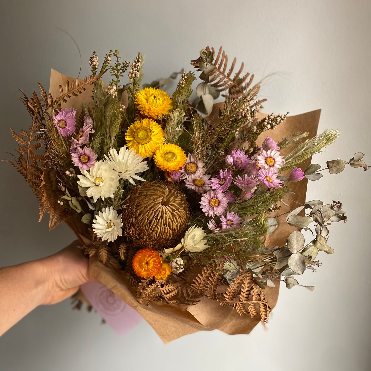 Everlasting Wildflower Bouquet - SMALL