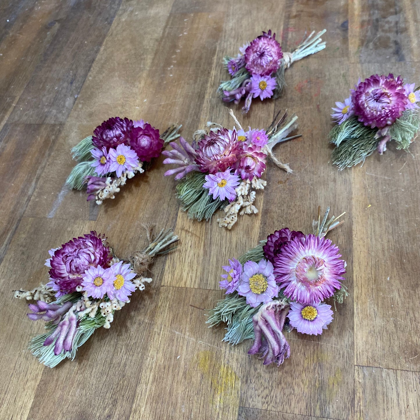 Everlasting Daisy Boutonniere