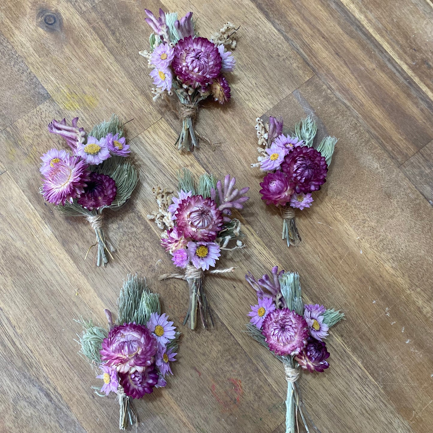 Everlasting Daisy Boutonniere