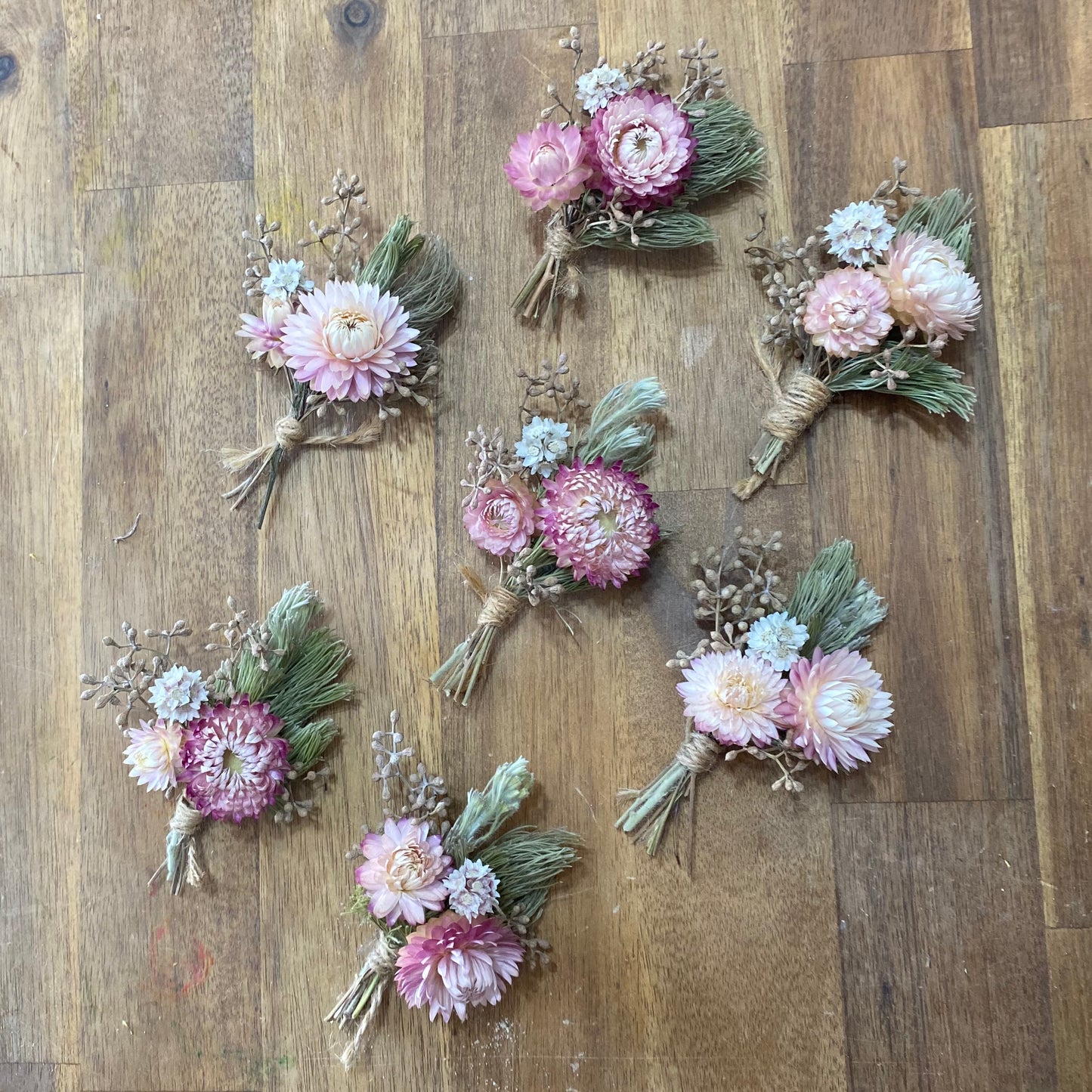 Everlasting Daisy Boutonniere