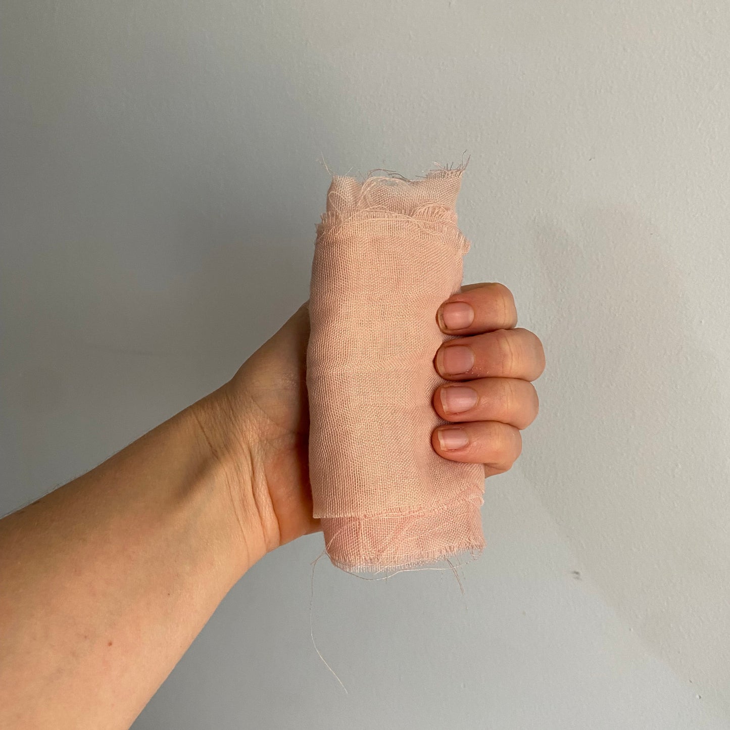 Faux Silk Ribbon Pink