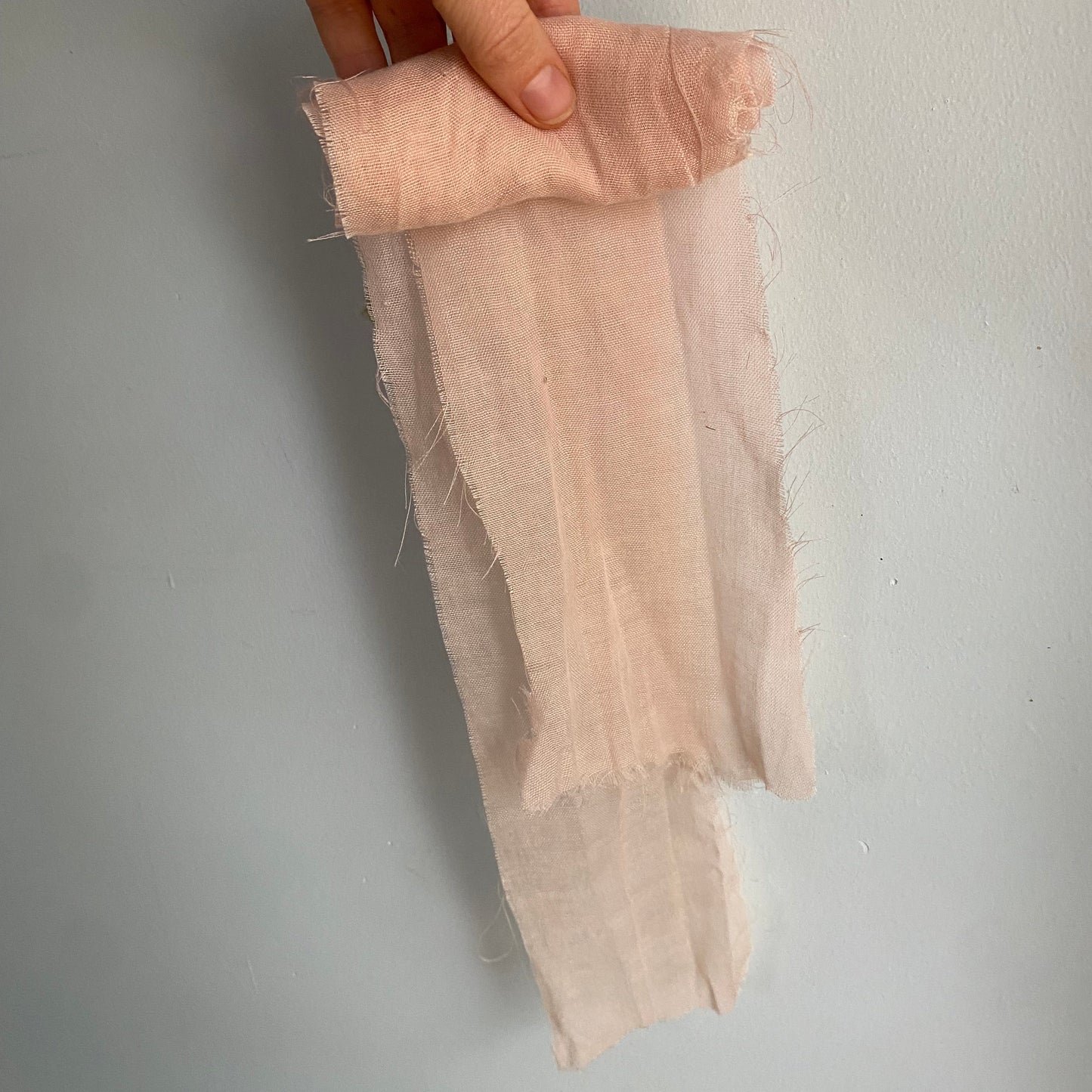 Faux Silk Ribbon Pink