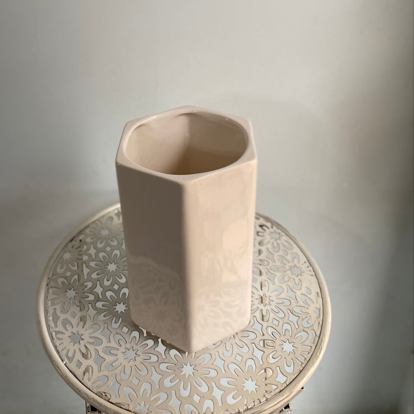 Hexagonal Vase
