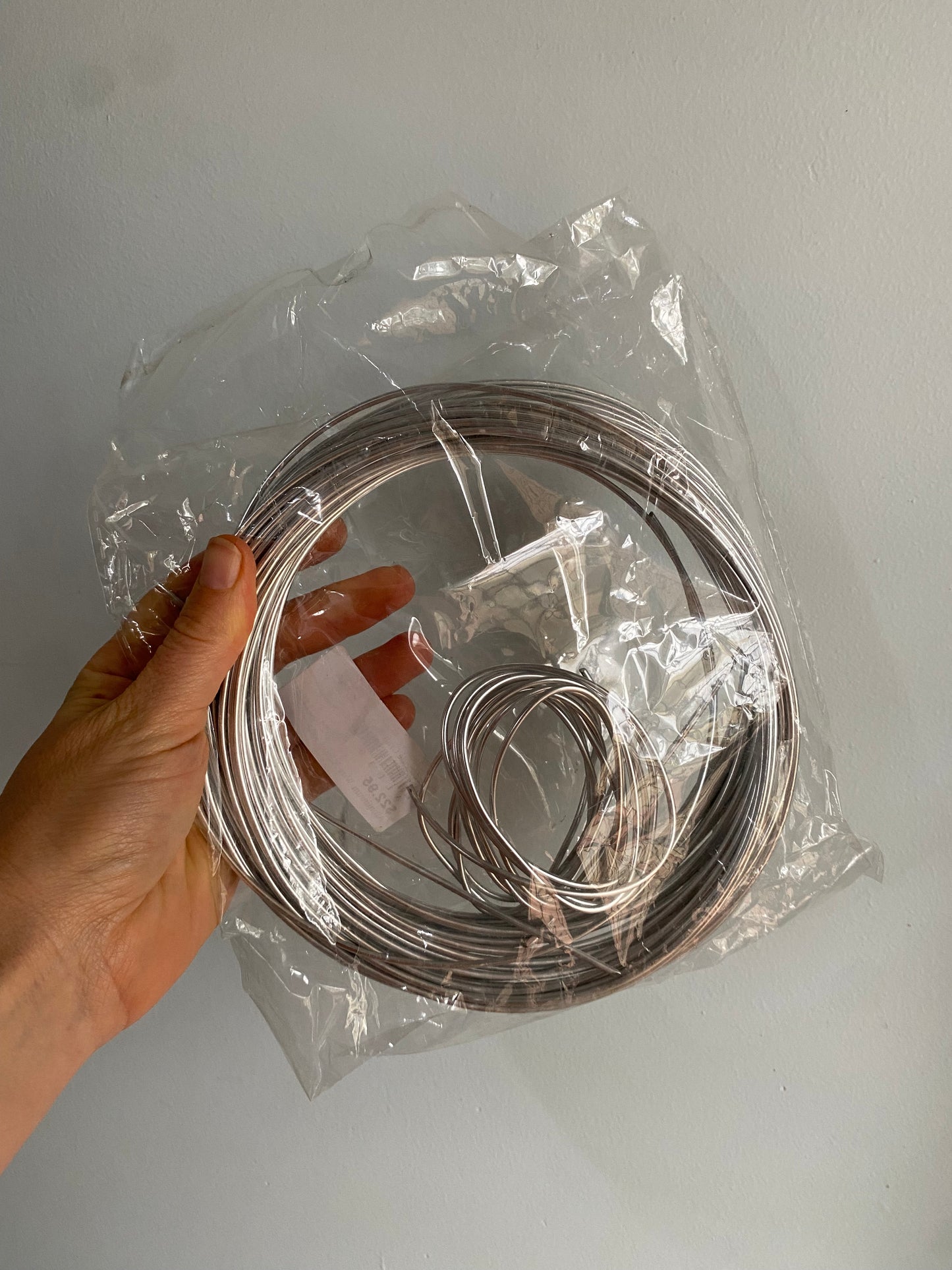 Silver Aluminium Wire