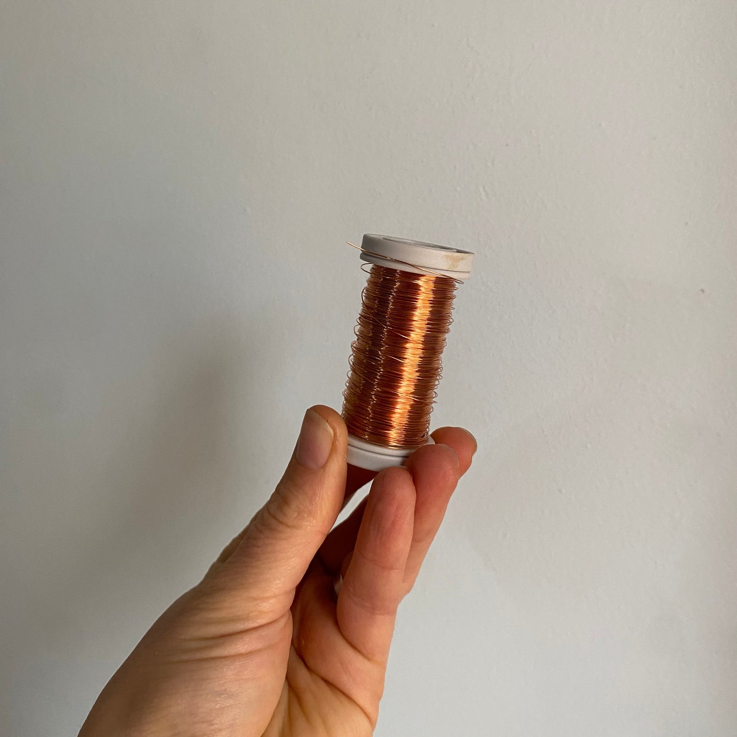 Copper Floristry Wire Spool