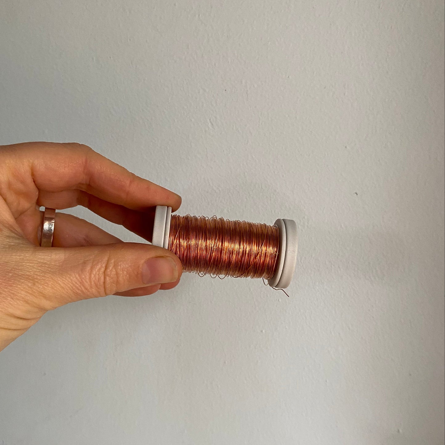 Copper Floristry Wire Spool