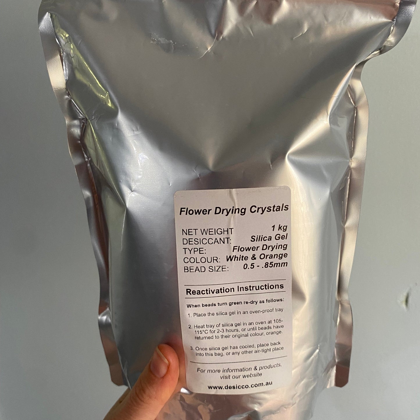Flower Drying Silica Gel Crystals