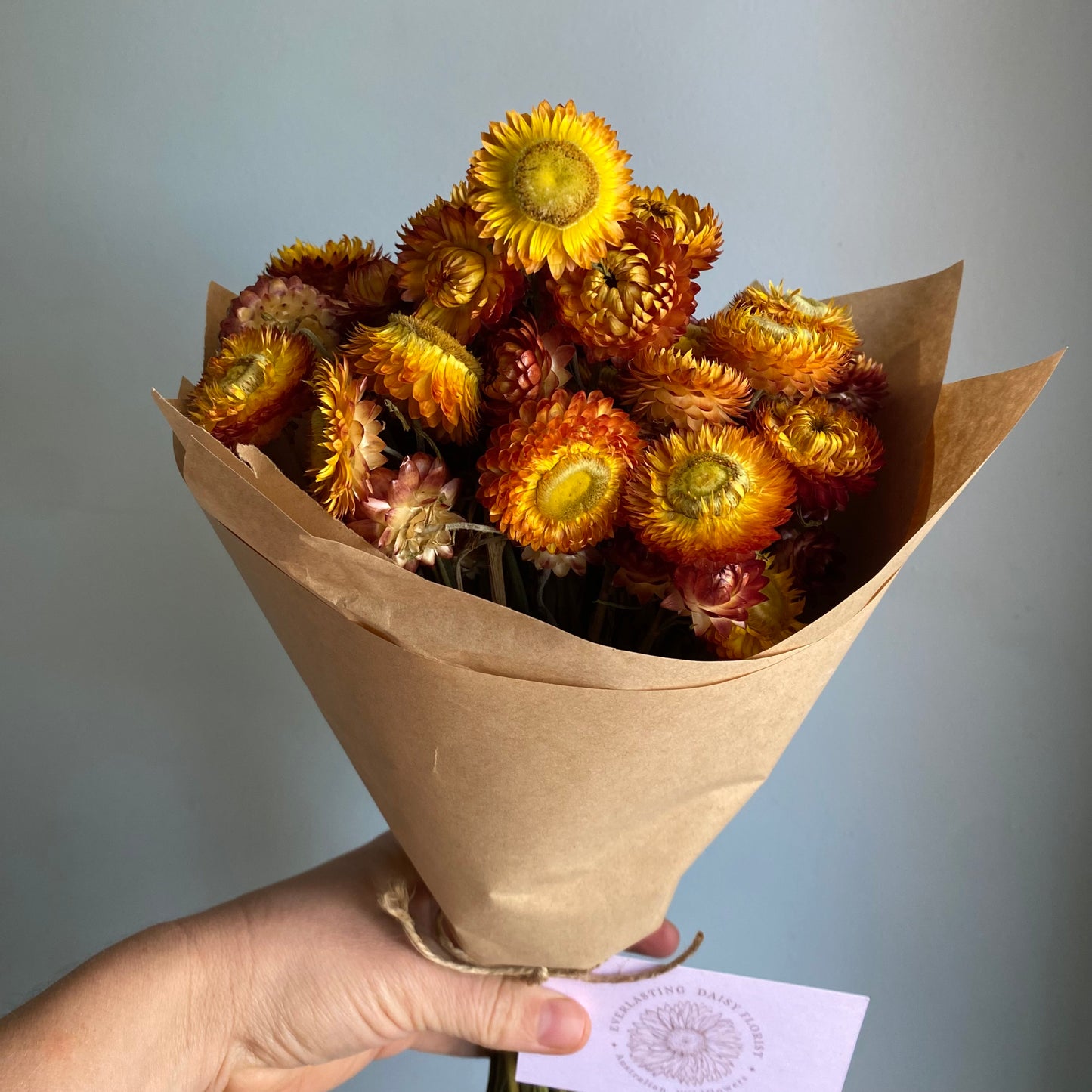 Sunset Strawflower Bouquet