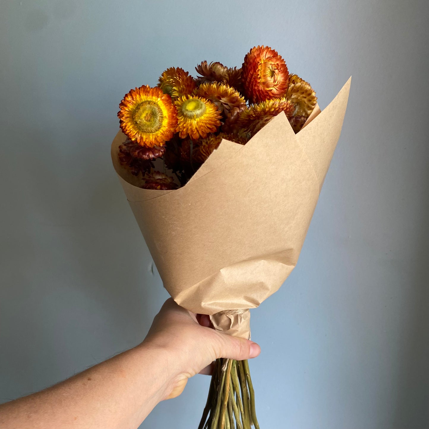 Sunset Strawflower Bouquet