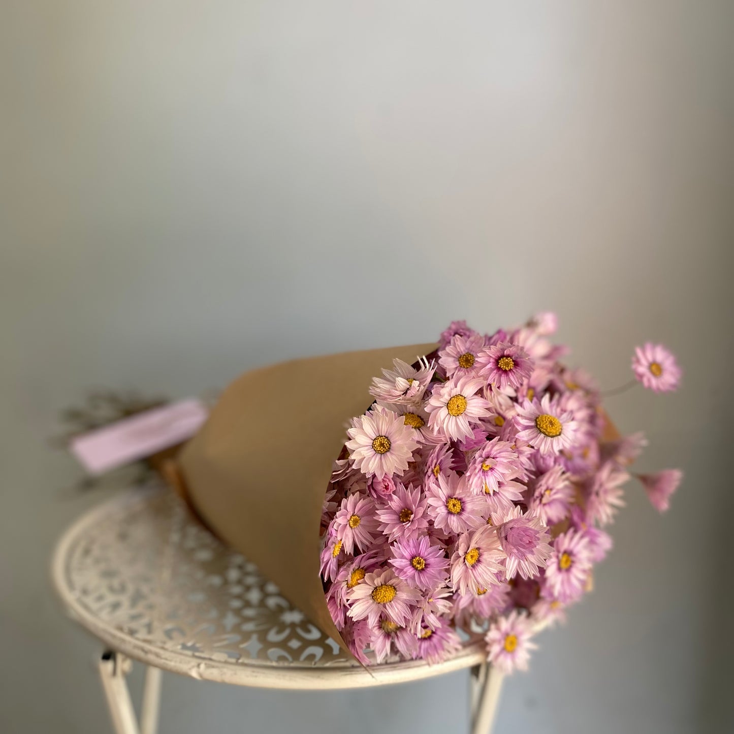 Pink Silver Bell Bouquet