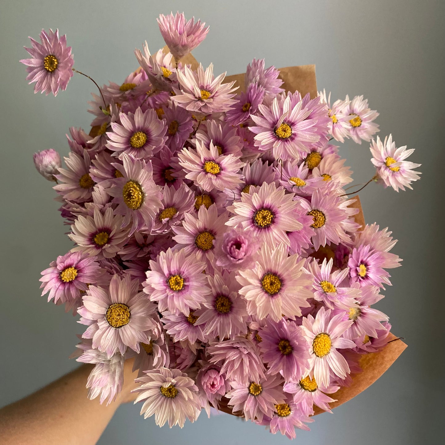 Pink Silver Bell Bouquet