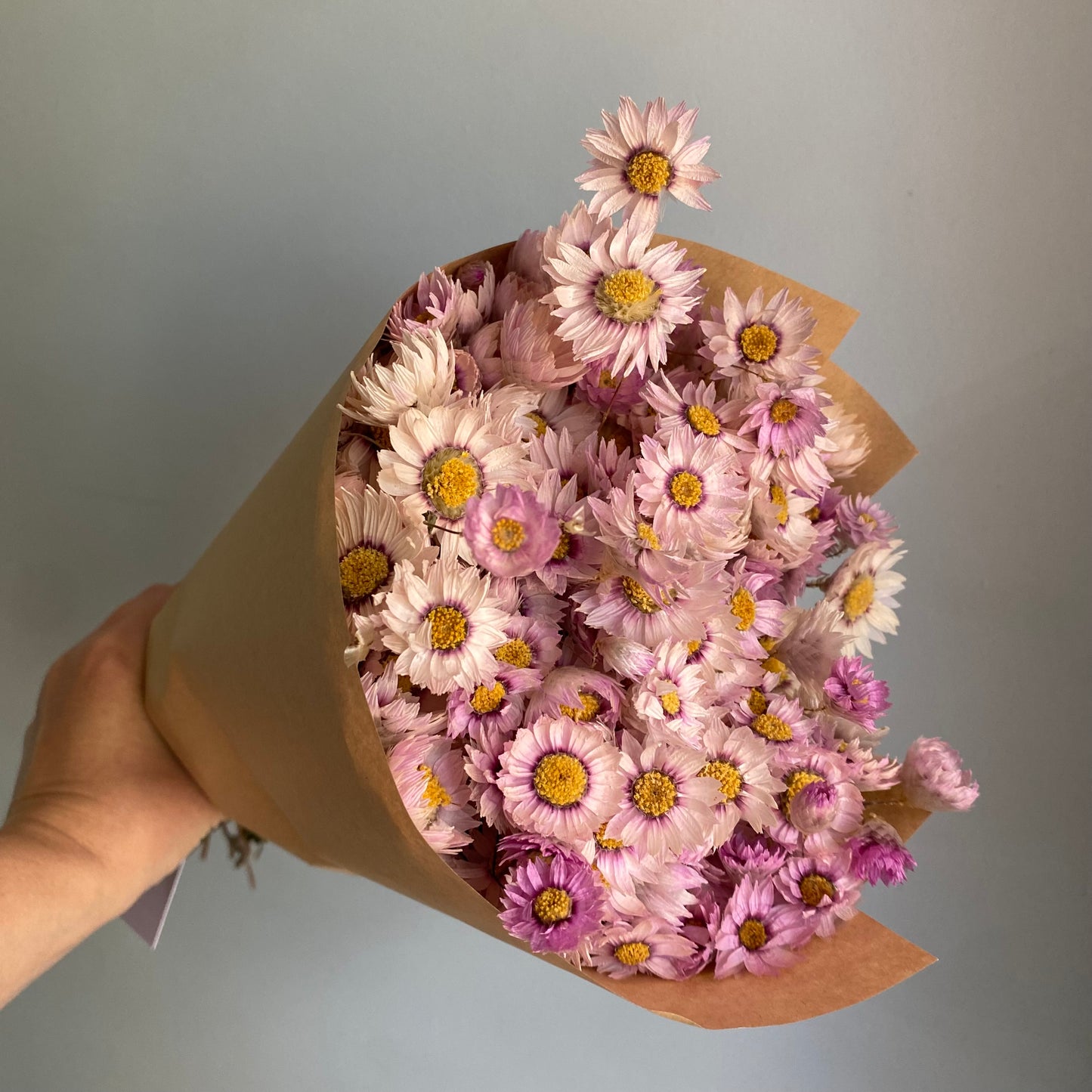 Pink Silver Bell Bouquet