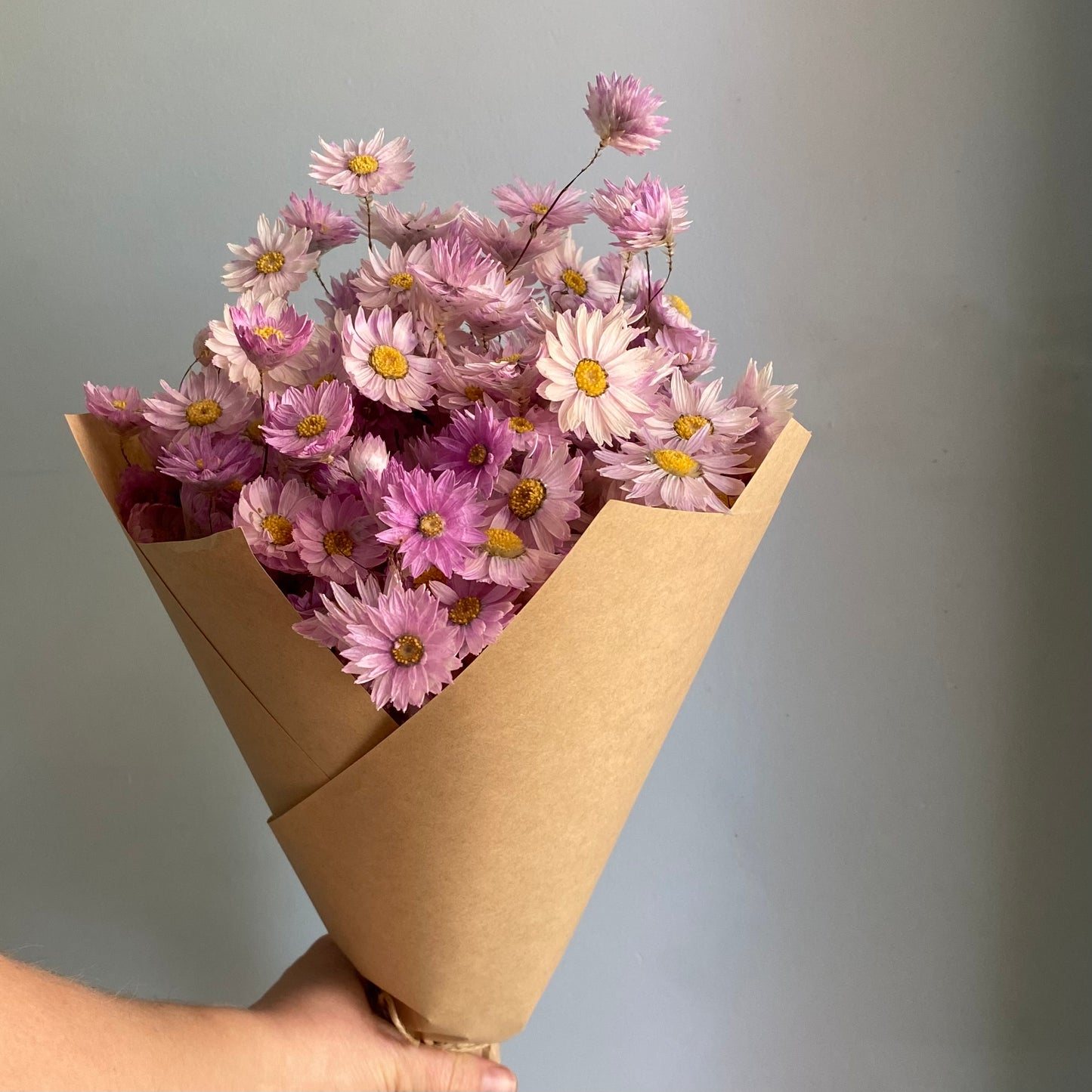 Pink Silver Bell Bouquet