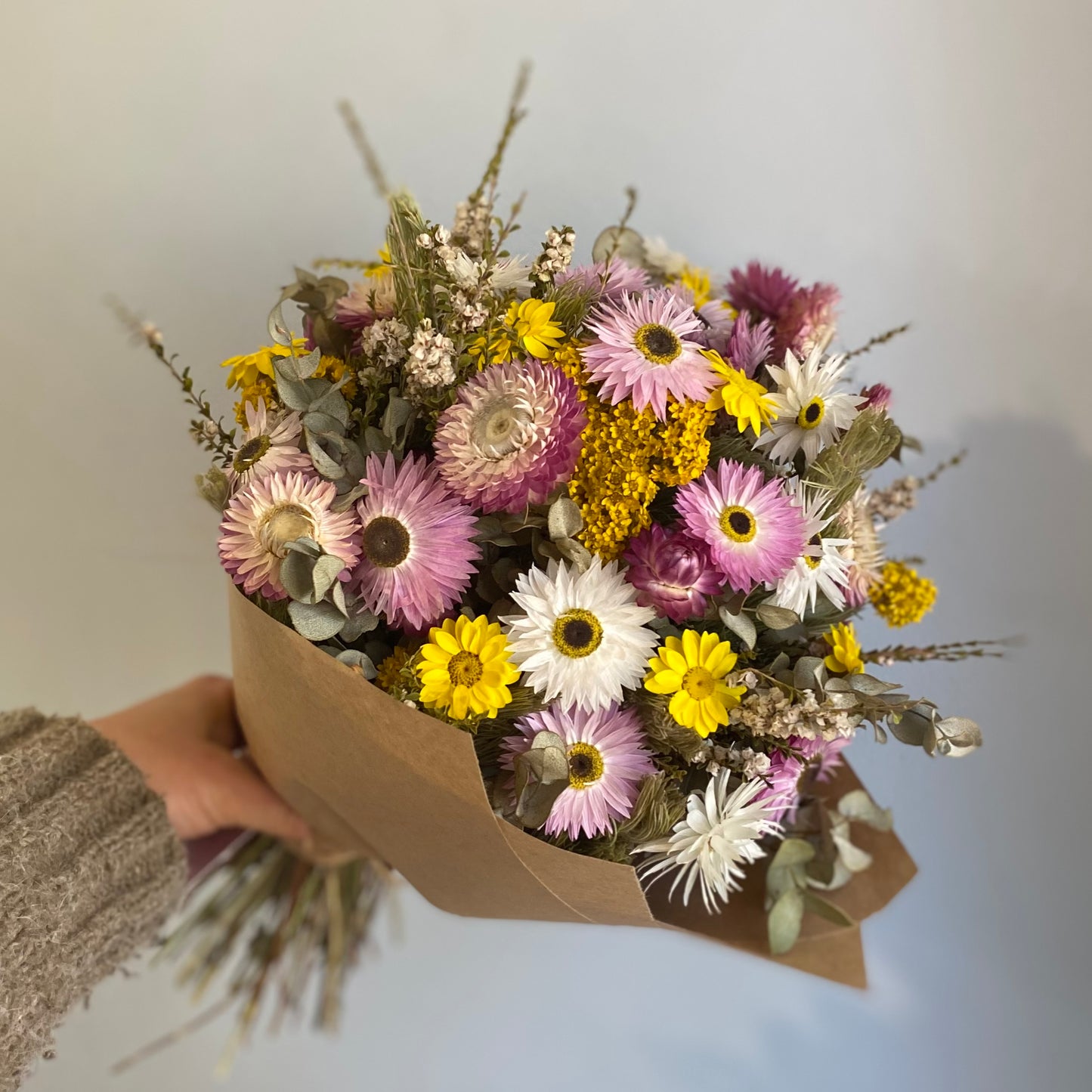 Everlasting Daisy Bouquet - Small - Vibrant and Colourful