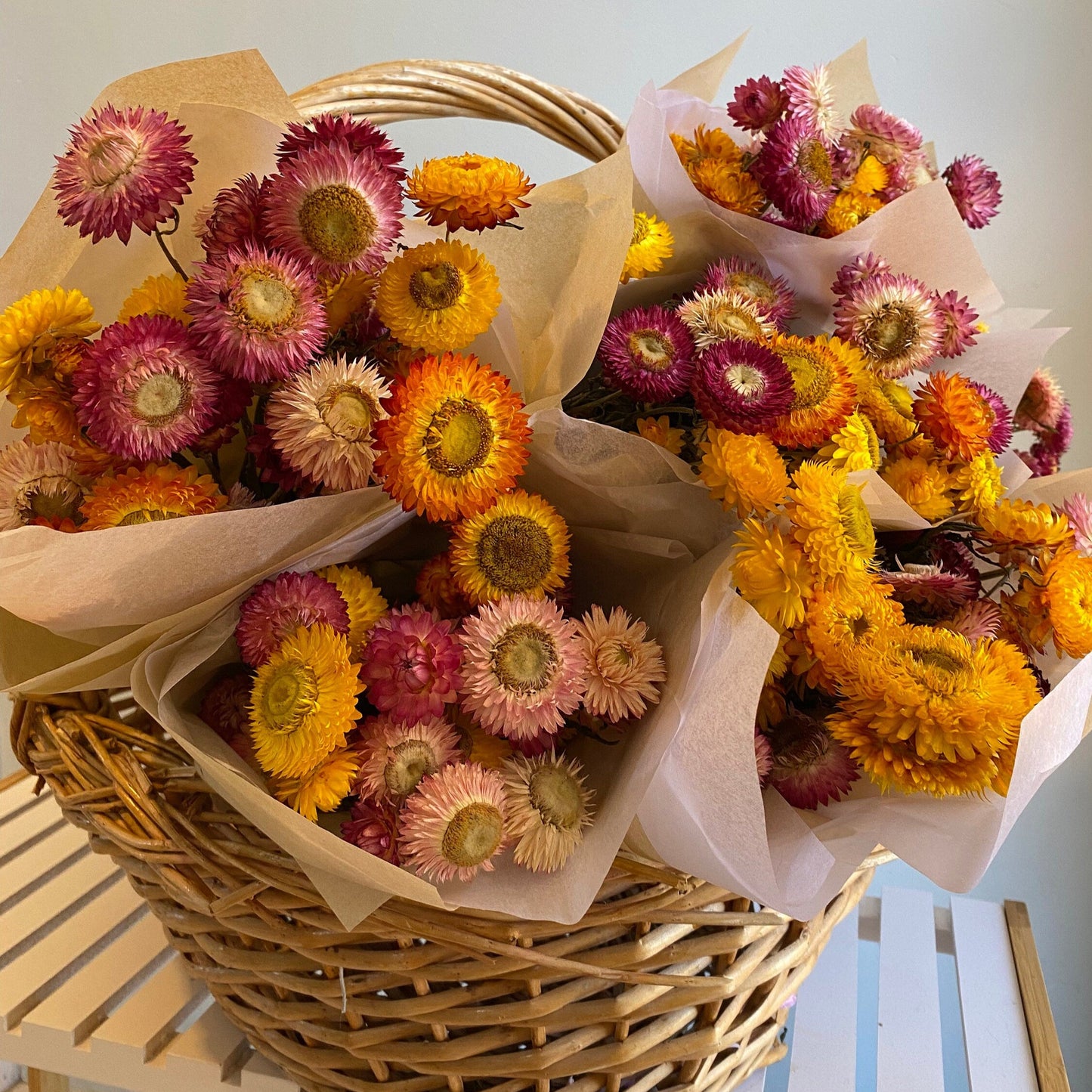 Everlasting Strawflower Bouquet